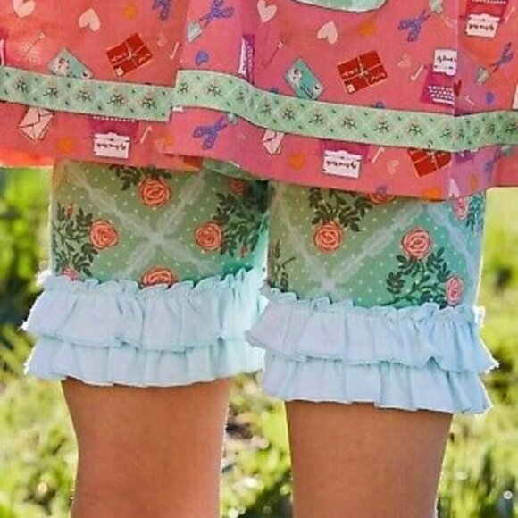 Matilda Jane Going Green shorts size 8 New girl - Picture 1 of 8